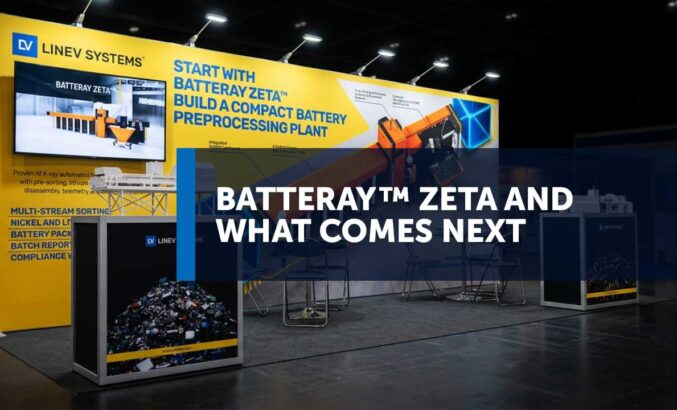 BATTERAY™ ZETA baterijų perdirbimo technologija parodoje „E-Waste World 2026“