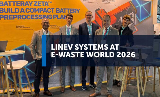 E-Waste World 2026: BATTERAY™ ZETA pristato dirbtiniu intelektu paremtą baterijų perdirbimo technologiją