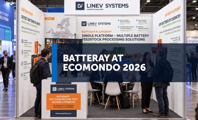 BATTERAY platforma ir ARGUS parodoje „Ecomondo 2026“ | LINEV